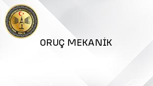 ORUÇ MEKANİK